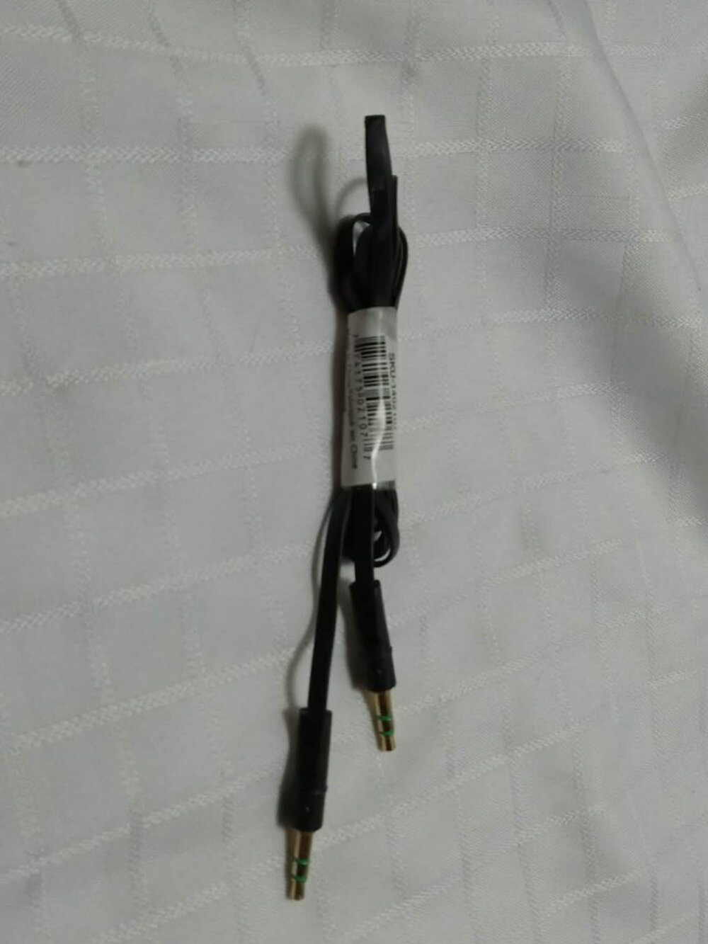 Auxiliary Cable 1M Gold Aux Audio Cable 3.5mm Jack Male Stereo Lead Car PC Phone